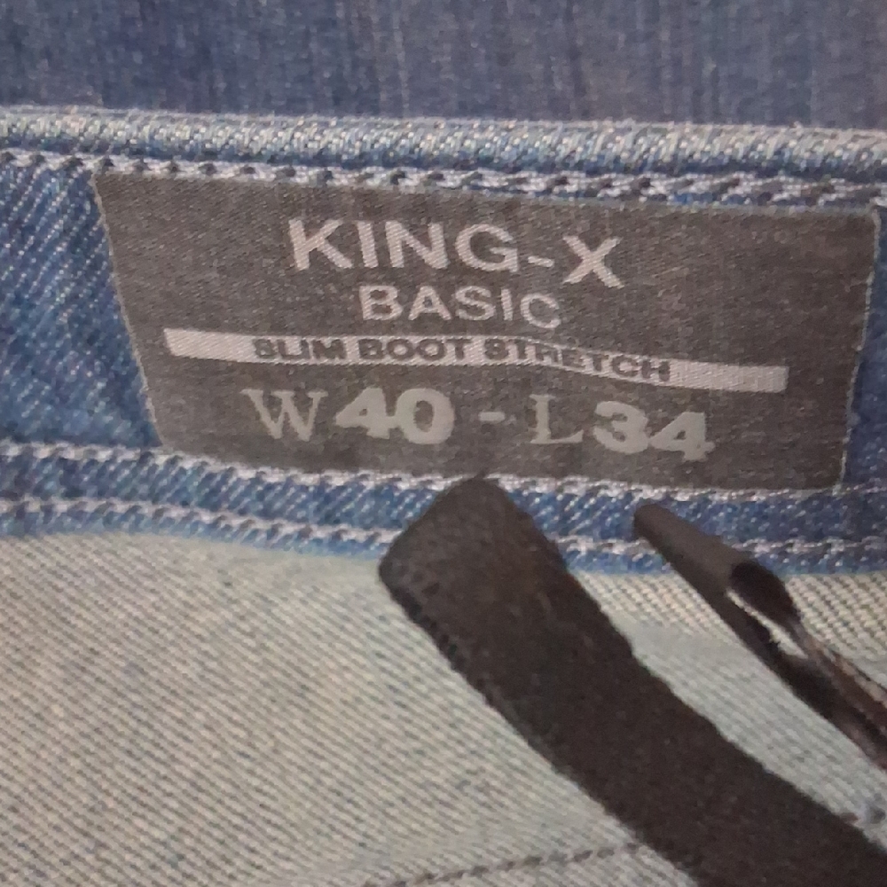 Buffalo King-X Basic Slim Boot Stretch Jeans - Bl… - image 1